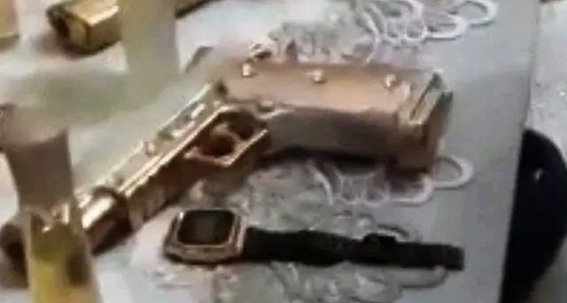 Bomboniere a forma pistola e proiettili