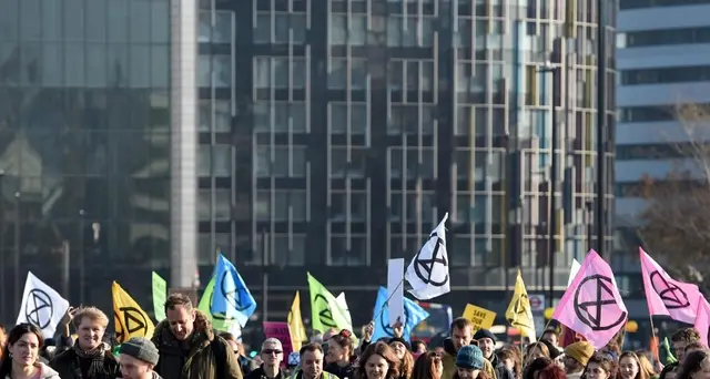 A Londra la protesta degli ambientalisti