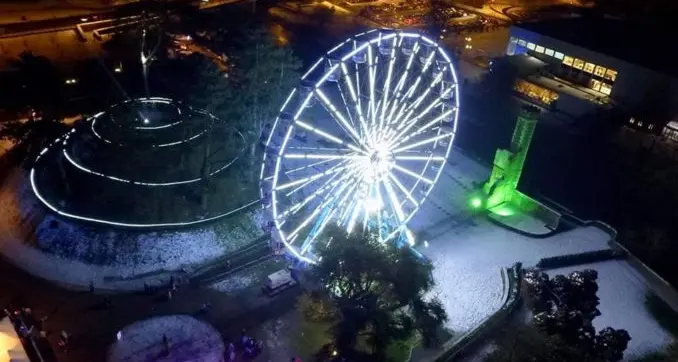 Ruota panoramica a Natale, questa volta Trento batte Bolzano