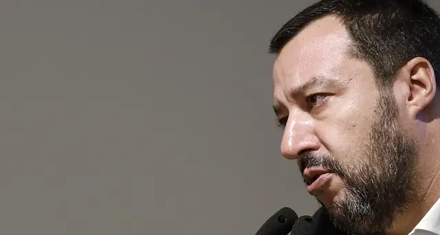 Matteo Salvini arriva in Sardegna