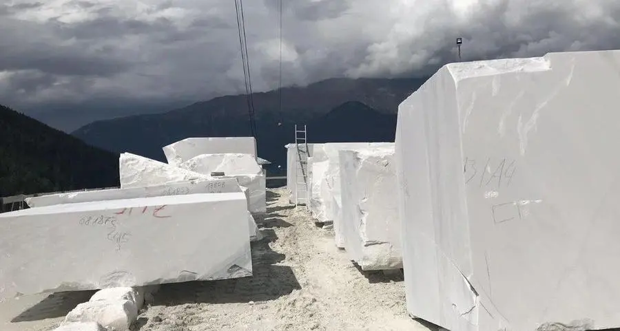 Idrogeno per trasportare il marmo