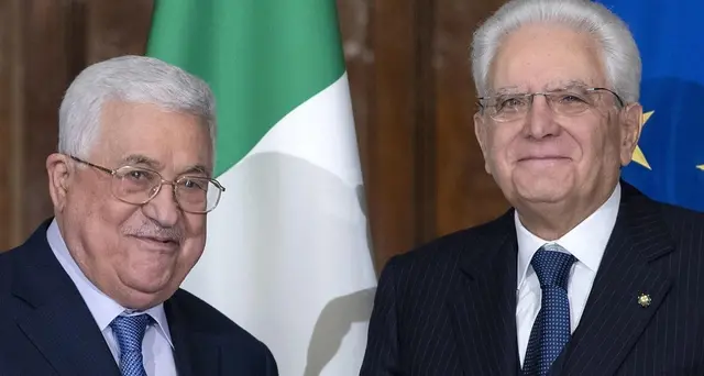 Mattarella riceve Abu Mazen