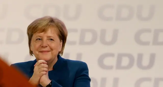Merkel tiene l'ultimo discorso