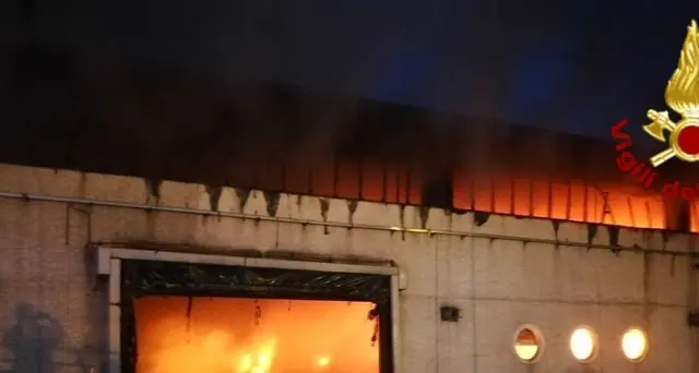 Maxirogo in impianto rifiuti a Roma