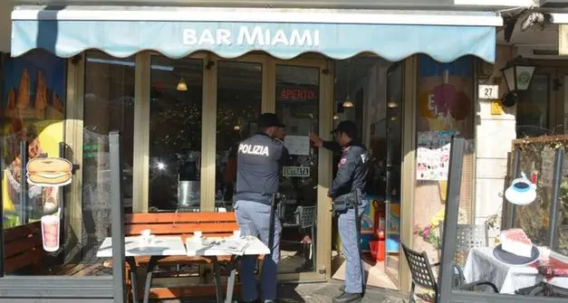 Il Questore dispone la chiusura del bar Miami