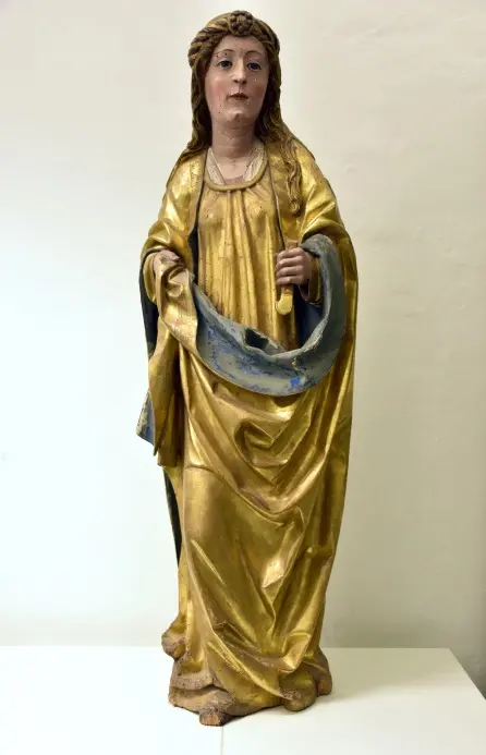 Trento, restituita al Museo Diocesano una statua altoatesina rubata 34 anni fa