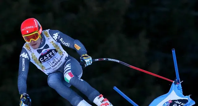 SuperG Gardena, Svindal beffa Innerhofer