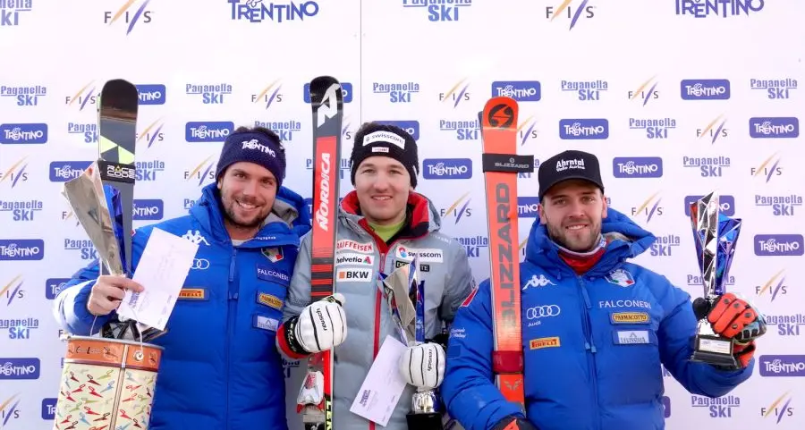 Coppa Europa, il gigante di Andalo regala gioie ai regionali: Ballerin secondo, Maurberger terzo