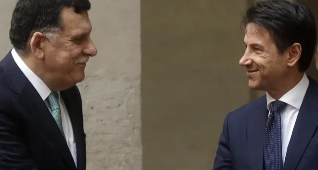 Conte in Libia, vede Serraj e Haftar