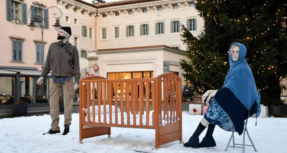 Rovereto, nel presepe di Carollo San Giuseppe è un “trans”