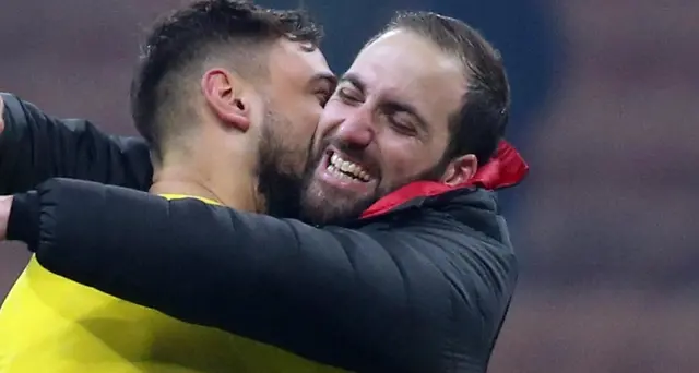 Milan-Spal 2-1, decide Higuain