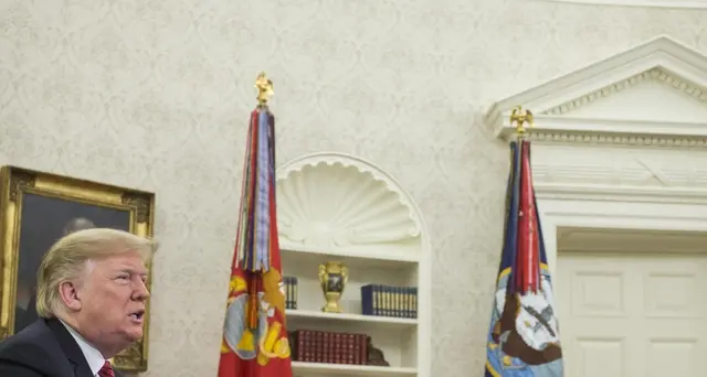 Capodanno solitario per Trump