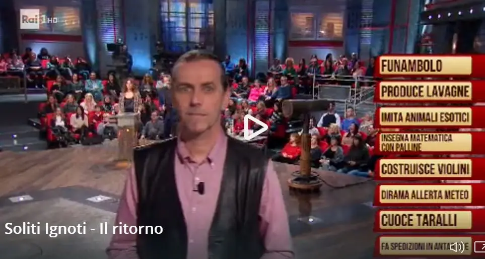 Il professore giocoliere che insegna matematica con le palline va in tv ai \"Soliti ignoti\"