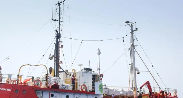 Sea Eye, a bordo acqua razionata