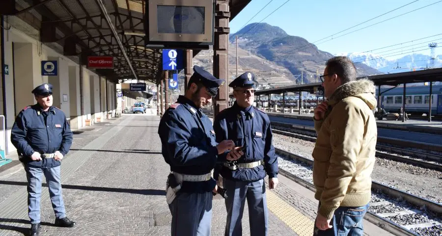 Polfer, in Alto Adige 170 servizi di vigilanza durante le feste natalizie
