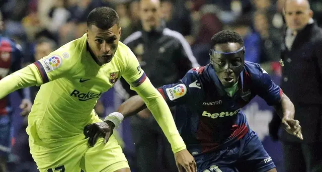 Coppa del Re: levante Barcellona 2-1