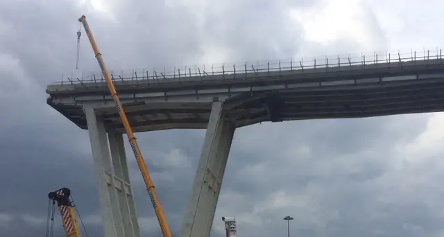 Carrelli sul Ponte per valutare tenuta