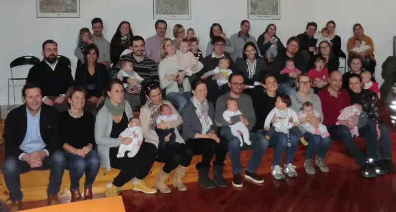 Egna, festa per i nati nel 2018: sono 38, di cui 20 bimbe