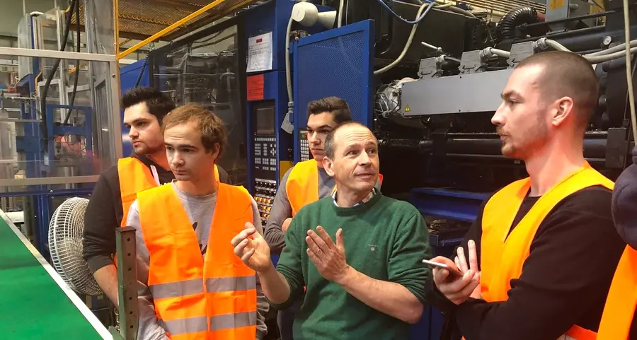 Ingegneri di Unibz alla Röchling per la lavorazione della plastica