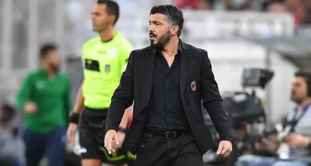 Offese ad arbitro, Gattuso squalificato