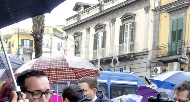 Ordigni Afragola:anche Sorbillo a corteo