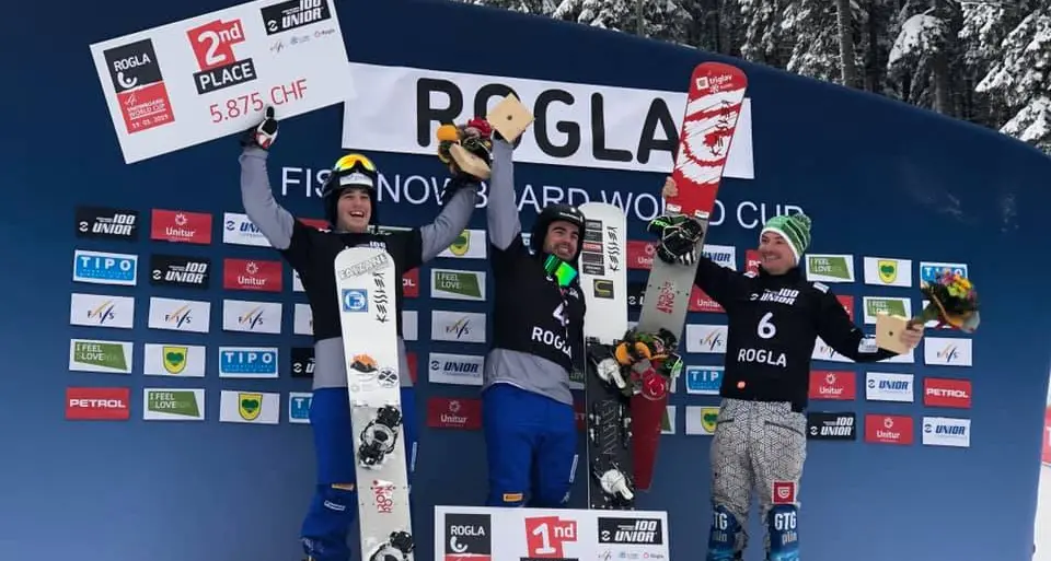 Edwin Coratti da sballo a Rogla, vince battendo Bagozza in finale
