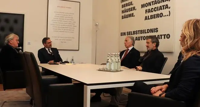 Kompatscher incontra Malagò, si è parlato di Olimpiadi e collaborazione Provincia-Coni