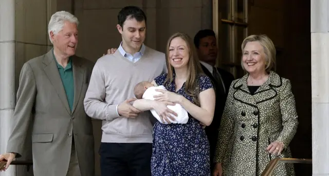 Chelsea Clinton aspetta il terzo figlio