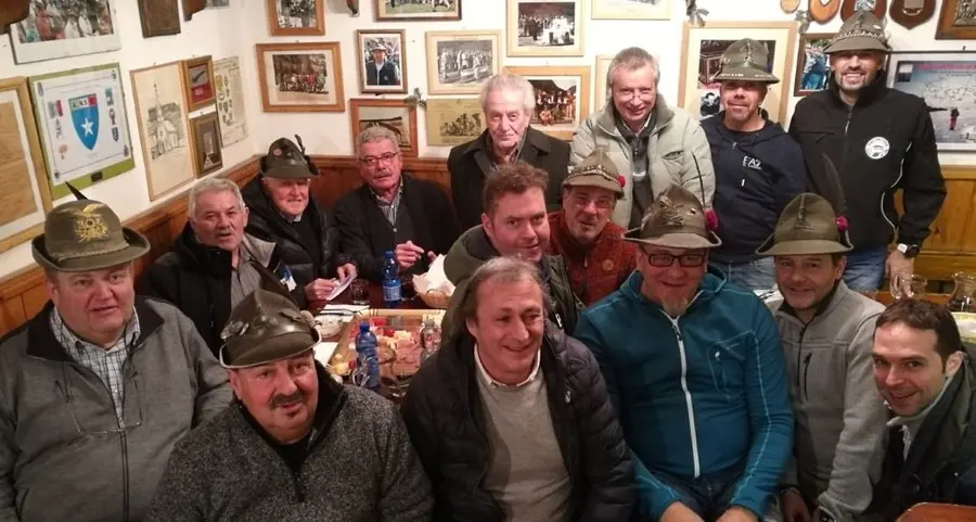 Bendinoni rieletto alla guida degli alpini