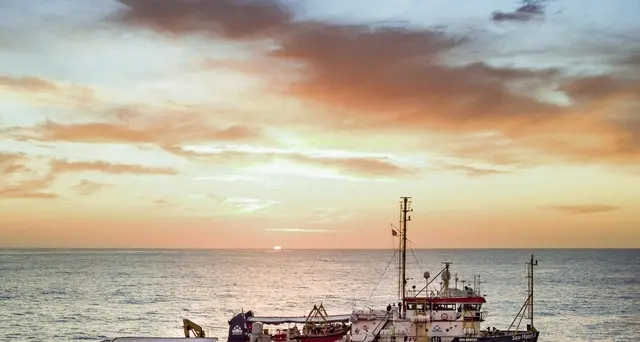 Sea Watch in acque italiane per maltempo