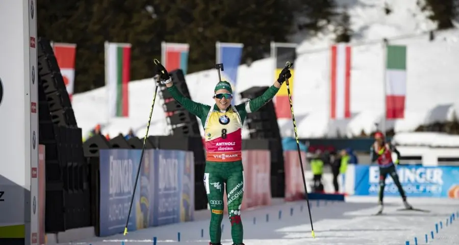 Doro sfata un altro tabù, prima vittoria ad Anterselva