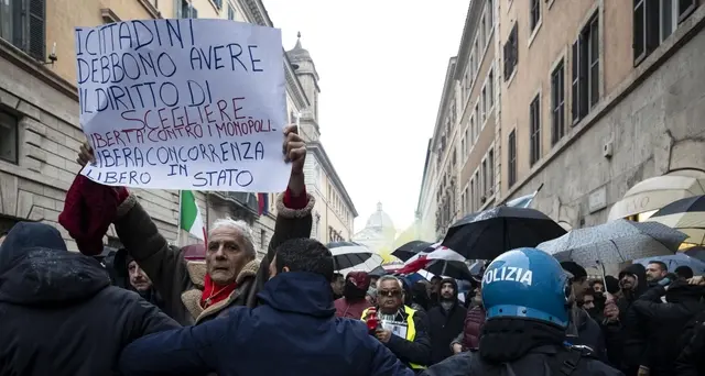 Proteste Ncc a Roma, non ce ne andiamo