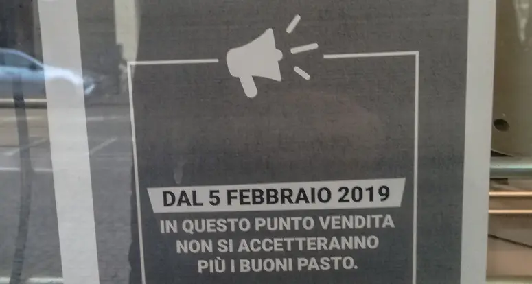 Despar, non si accettano più i buoni pasto