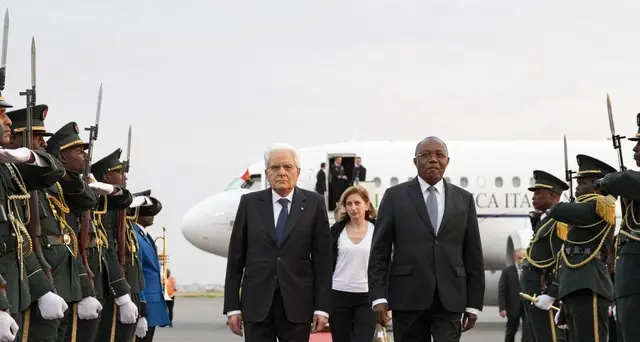 Mattarella in Angola incontra Presidente