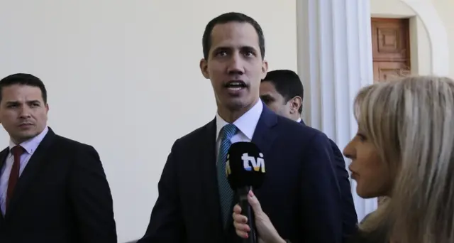 Guaidò incontra rappresentanti Ue