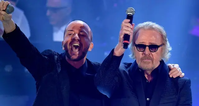 L'Ariston si scatena con Raf e Tozzi