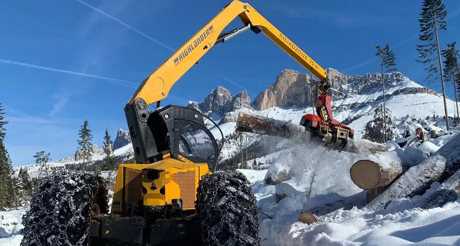Carezza, lavori forestali rallentati dalla nevicata