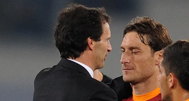 Hall of Fame calcio con Totti e Allegri