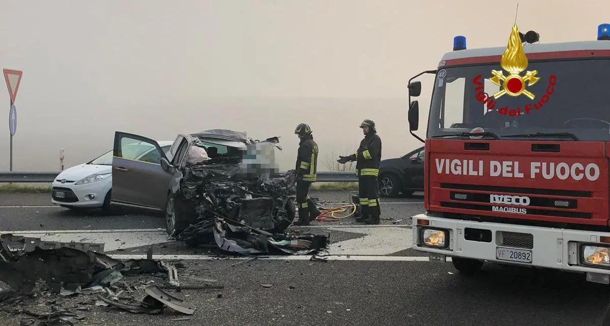 A22, tamponamenti per nebbia: chiusi vari caselli