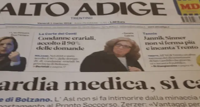 Nuova grafica per Alto Adige e Trentino
