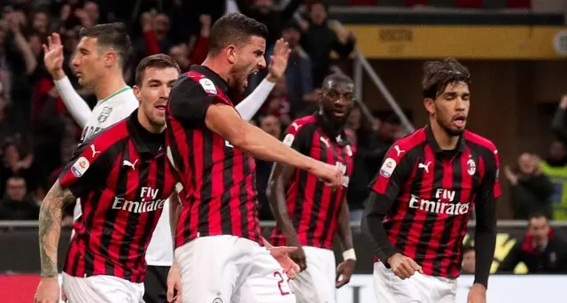 1-0 al Sassuolo, Milan scavalca Inter