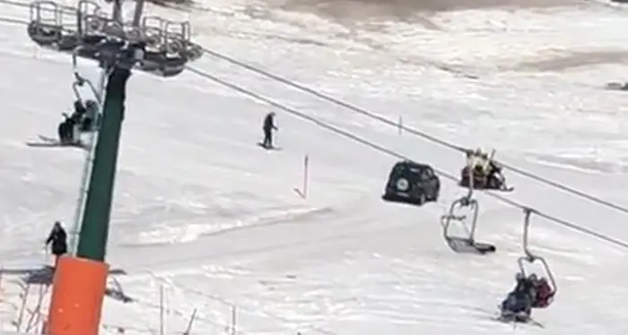 Parla l'anziano in jeep sulla pista da sci: \"Volevo andare al ristorante\"