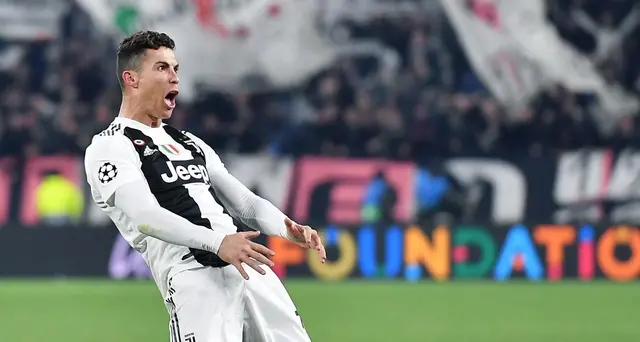 CR7 festeggia con gesto 'alla Simeone'