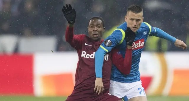 Napoli ko 3-1 a Salisburgo,ma è a quarti
