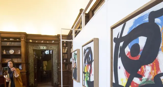 Universo Miró, il segno e la materia