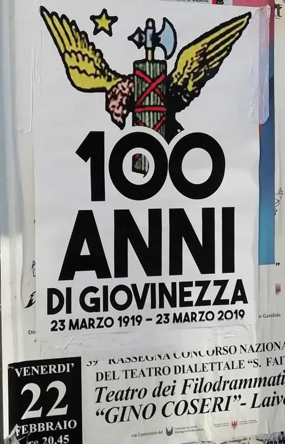 Manifesti fascisti a Laives, l’Anpi pretende la linea dura