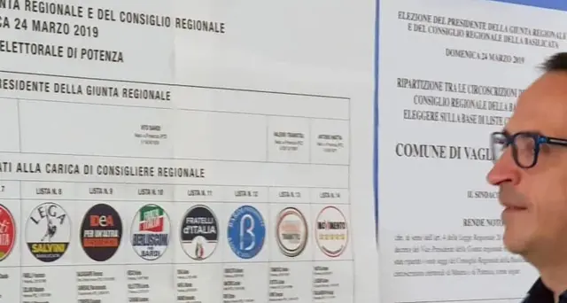 Basilicata: chiusi seggi, al via spoglio