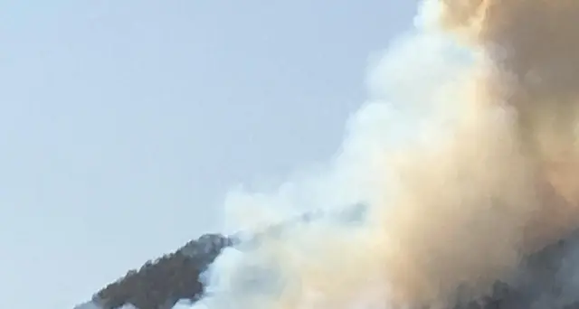 Incendio a Belmonte, santuario a rischio