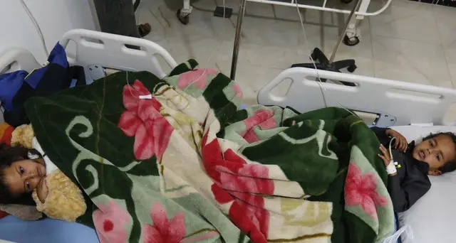 Oms, ospedali Yemen 2-3 bimbi per letto