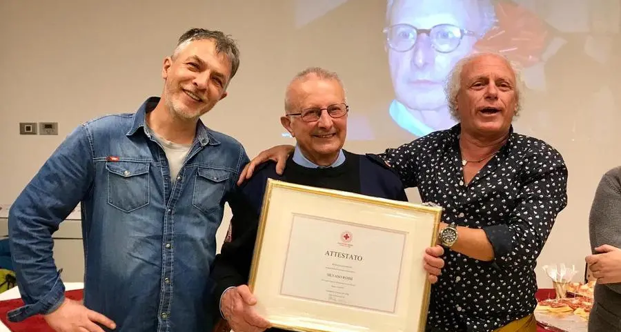 Silvano, da mezzo secolo al servizio della Croce Rossa